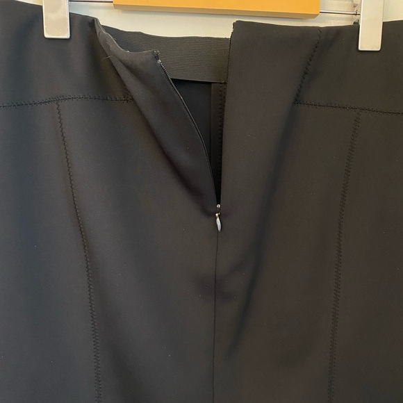 Rebecca Taylor Black Modern Page Pencil Mini Skirt Size 8 - Picture 10 of 12